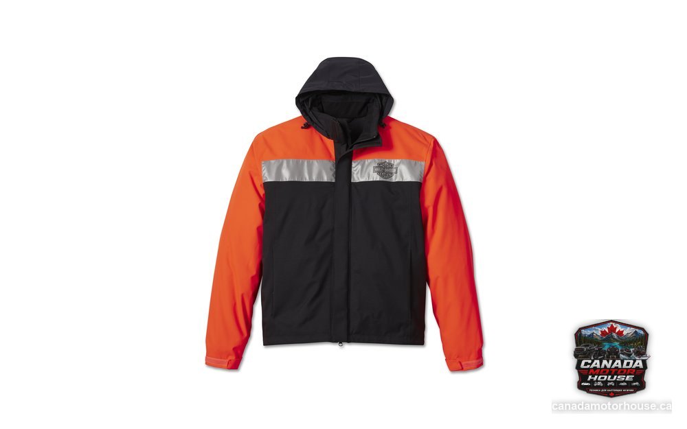 Harley-Davidson Men's Full Speed II Waterproof Rain Jacket