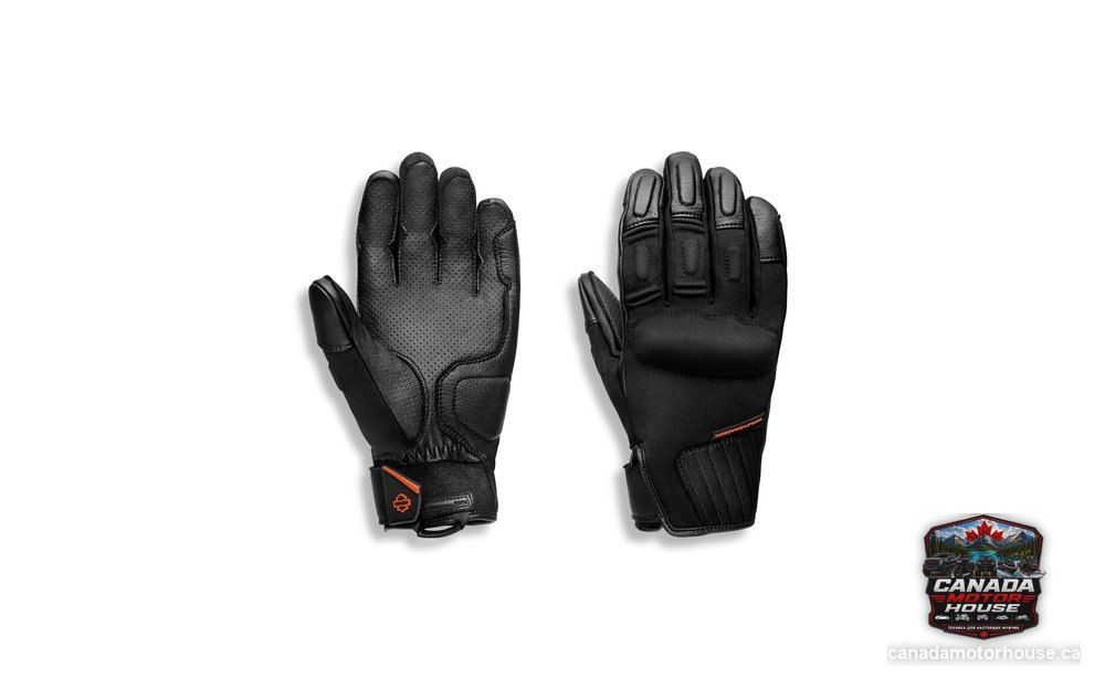 Harley-Davidson Men's H-D Brawler Full Finger Glove